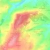 Mappa topografica Tertre de la Motte, altitudine, rilievo