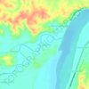 Mappa topografica Minanga Sur, altitudine, rilievo