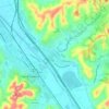 Mappa topografica Matassino, altitudine, rilievo