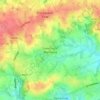Mappa topografica Steenhuize-Wijnhuize, altitudine, rilievo