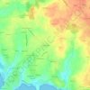 Mappa topografica Keriquel Vihan, altitudine, rilievo