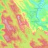 Mappa topografica Painavu, altitudine, rilievo
