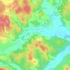 Mappa topografica Andrés, altitudine, rilievo
