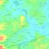 Mappa topografica La Champagne, altitudine, rilievo