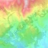 Mappa topografica Jorox, altitudine, rilievo