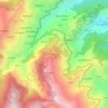 Mappa topografica Churerna, altitudine, rilievo