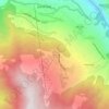 Mappa topografica Auli, altitudine, rilievo