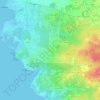 Mappa topografica Seghetto, altitudine, rilievo