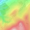 Mappa topografica Black Down, altitudine, rilievo