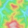 Mappa topografica Rüberg, altitudine, rilievo