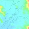 Mappa topografica Monte Claro, altitudine, rilievo