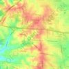 Mappa topografica Autumn Acres, altitudine, rilievo