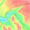 Mappa topografica Huayco, altitudine, rilievo