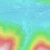 Mappa topografica Morter, altitudine, rilievo