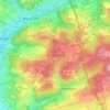 Mappa topografica Schloßheck, altitudine, rilievo