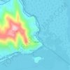 Mappa topografica Chulluni, altitudine, rilievo