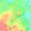 Mappa topografica Le Plessix, altitudine, rilievo