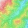 Mappa topografica Longiarù, altitudine, rilievo