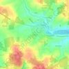 Mappa topografica Les Seguins, altitudine, rilievo