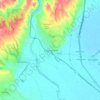 Mappa topografica Πολύκαστρο, altitudine, rilievo