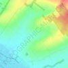 Mappa topografica Les Boreaux, altitudine, rilievo