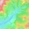 Mappa topografica Liadouze, altitudine, rilievo