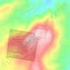 Mappa topografica Mount MacKenzie, altitudine, rilievo