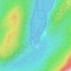 Mappa topografica Caleta Andrade, altitudine, rilievo
