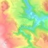 Mappa topografica Suc d'Arlempdes, altitudine, rilievo