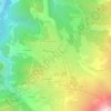 Mappa topografica Albiez-le-Vieux, altitudine, rilievo