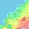 Mappa topografica Trois-Pistoles, altitudine, rilievo