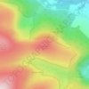 Mappa topografica Maulin, altitudine, rilievo