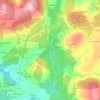 Mappa topografica Peixoanes, altitudine, rilievo