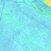 Mappa topografica Hannöver, altitudine, rilievo