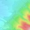 Mappa topografica Pira Inferta, altitudine, rilievo