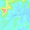 Mappa topografica Casalugan, altitudine, rilievo