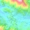 Mappa topografica Hiribehere, altitudine, rilievo