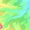Mappa topografica Añón de Moncayo, altitudine, rilievo