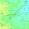 Mappa topografica Metpalli, altitudine, rilievo