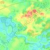 Mappa topografica Golchen, altitudine, rilievo