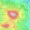 Mappa topografica Suc d'Eyme, altitudine, rilievo