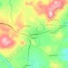 Mappa topografica Dumalinao, altitudine, rilievo