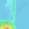 Mappa topografica La Mata, altitudine, rilievo