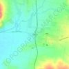 Mappa topografica Clifton, altitudine, rilievo