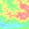 Mappa topografica Tilolwa, altitudine, rilievo