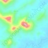 Mappa topografica El Achiote, altitudine, rilievo