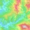 Mappa topografica Gosita, altitudine, rilievo