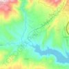 Mappa topografica Melegís, altitudine, rilievo