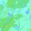 Mappa topografica Iecēni, altitudine, rilievo
