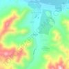 Mappa topografica El Trapiche, altitudine, rilievo